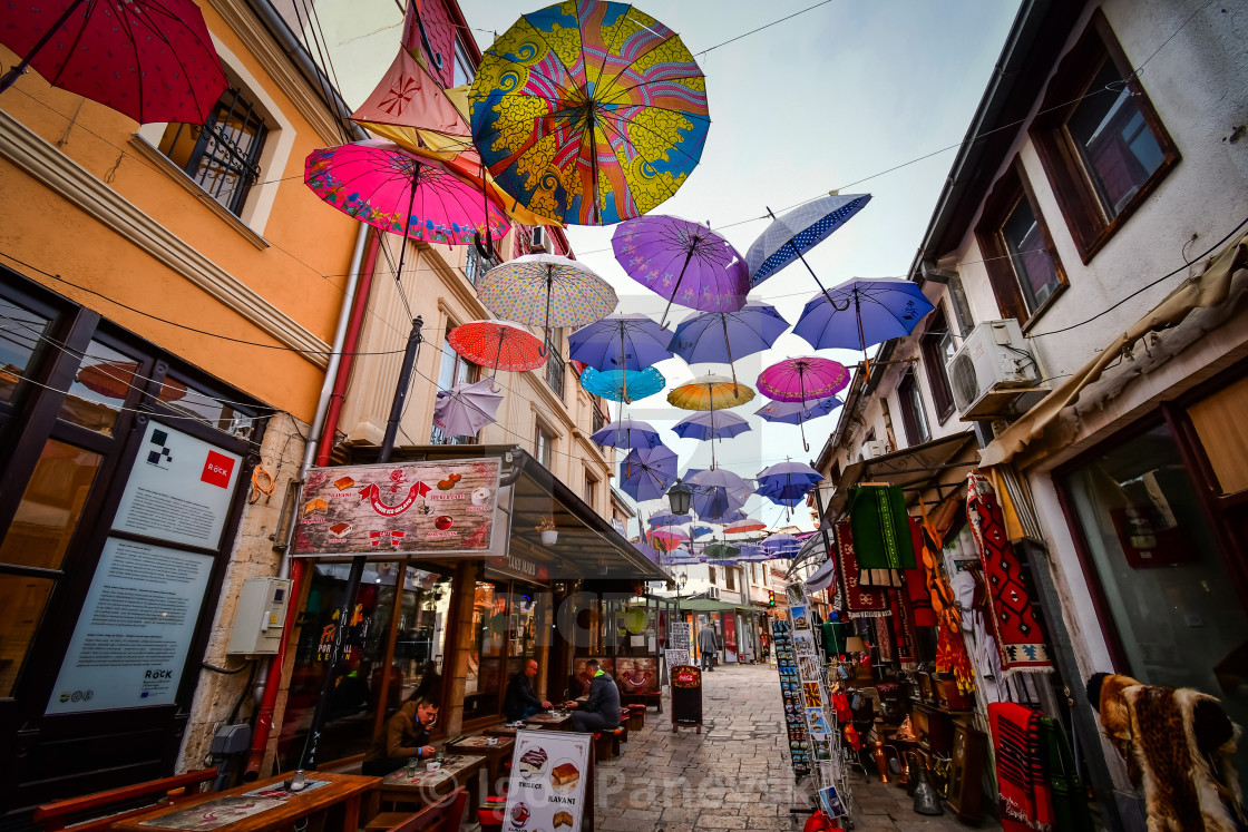 Old bazaar town of Skopje